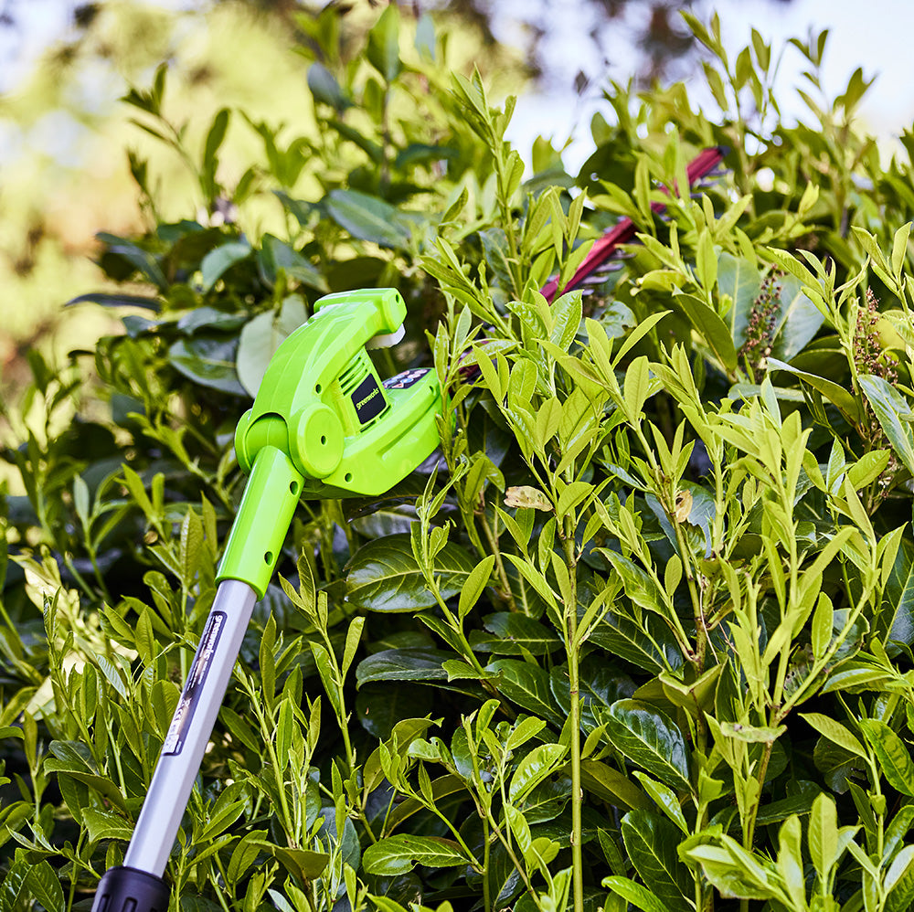 POWERALL 24V Stab-Heckenschere 51cm - 2Ah Akku