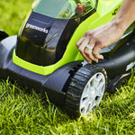 40V Rasenmäher 35cm - 2x 2Ah Akkus