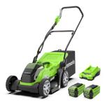 40V Rasenmäher 35cm - 2x 2Ah Akkus