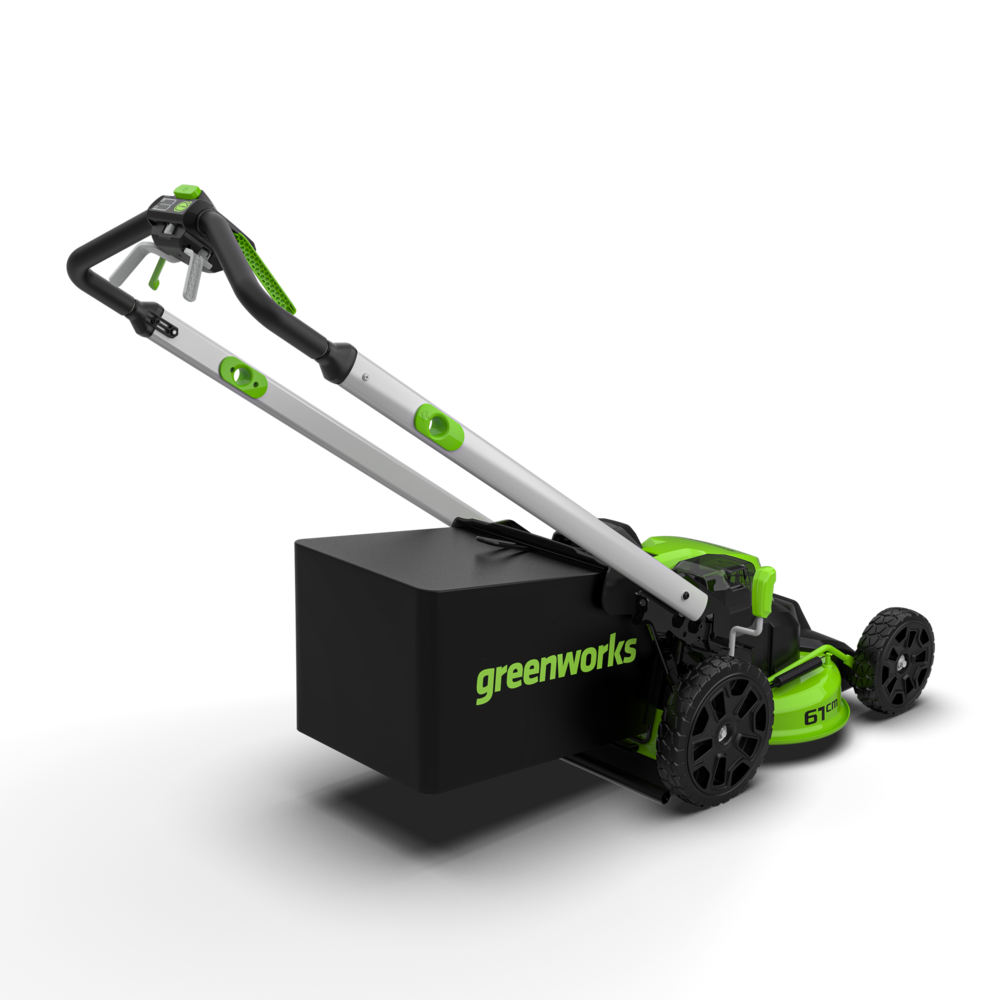 60V Rasenmäher 61cm mit Radantrieb - 2x 4Ah Akkus