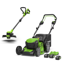 24V+24V Kombo-Set Rasenmäher SP 46cm + Rasentrimmer 30cm