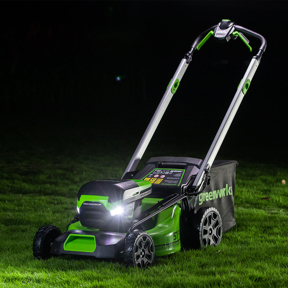 60V Rasenmäher 51cm mit Radantrieb - 4Ah Akku