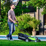24V+24V Kombo-Set Rasenmäher 36cm + 24V Rasentrimmer 25cm