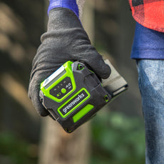 40V Starter Kit 2x 4Ah Akkus + Doppelladegerät