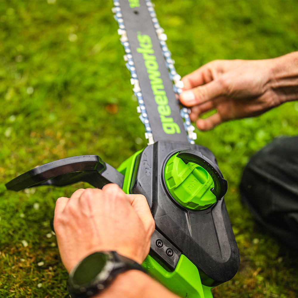 POWERALL 24V Kettensäge 30cm - 4Ah Akku