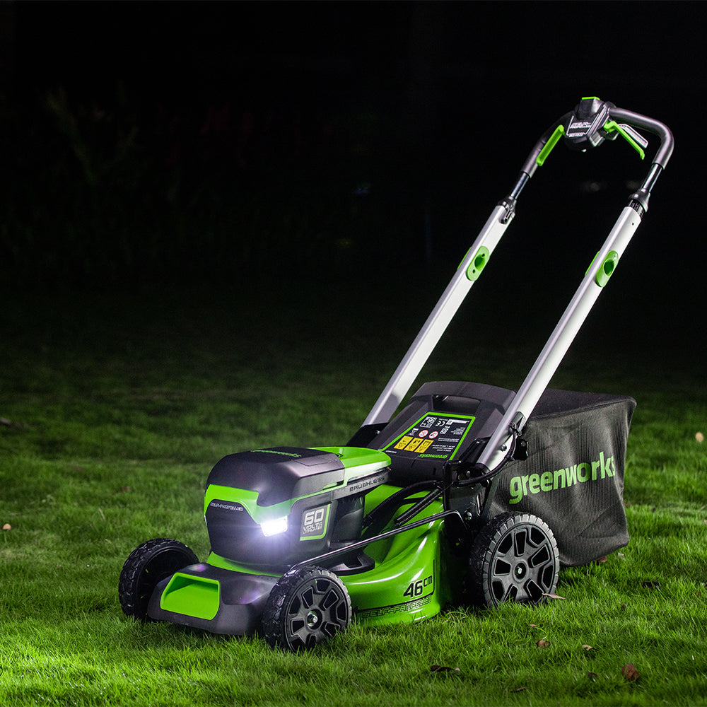 60V Rasenmäher 46cm mit Radantrieb - 4Ah Akku
