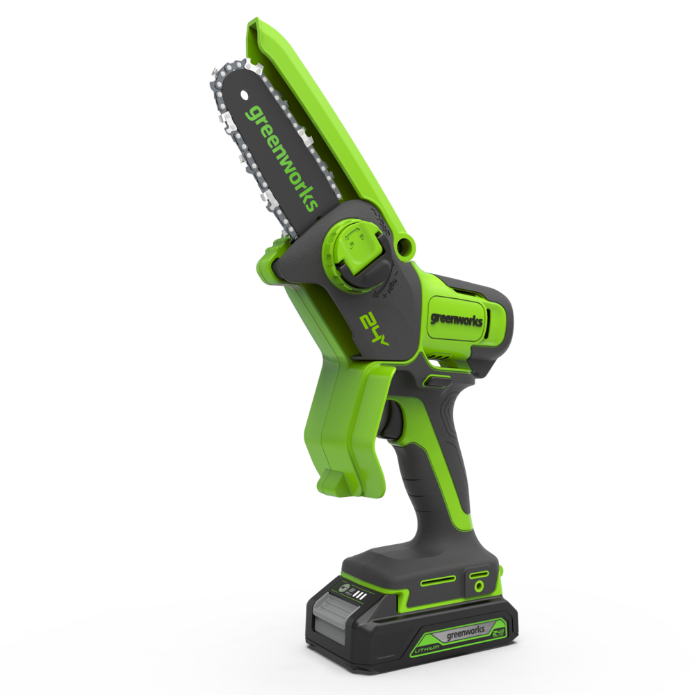 POWERALL 24V Mini-Kettensäge 10cm - 2Ah Akku