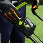 24V+24V Rasenmäher 36cm - 2x 4Ah Akkus