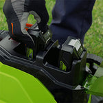 24V+24V Rasenmäher 36cm - 2x 4Ah Akkus