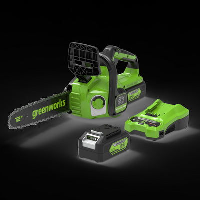 24V Kettensäge 30cm - 4Ah Akku