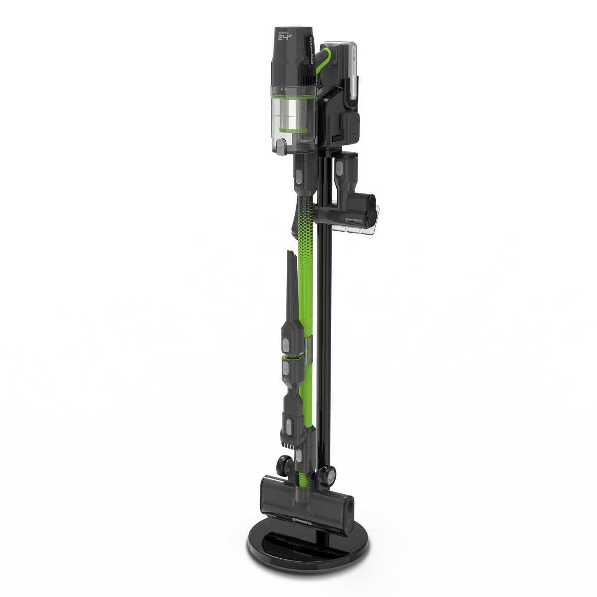 Supercharger-Stand für Stabstaubsauger