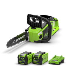 40V Kettensäge 35cm 1,5 kW - 2x 2Ah Akkus