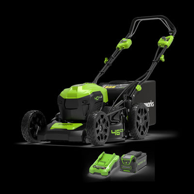 40V Rasenmäher 46cm mit Radantrieb - 4Ah Akku