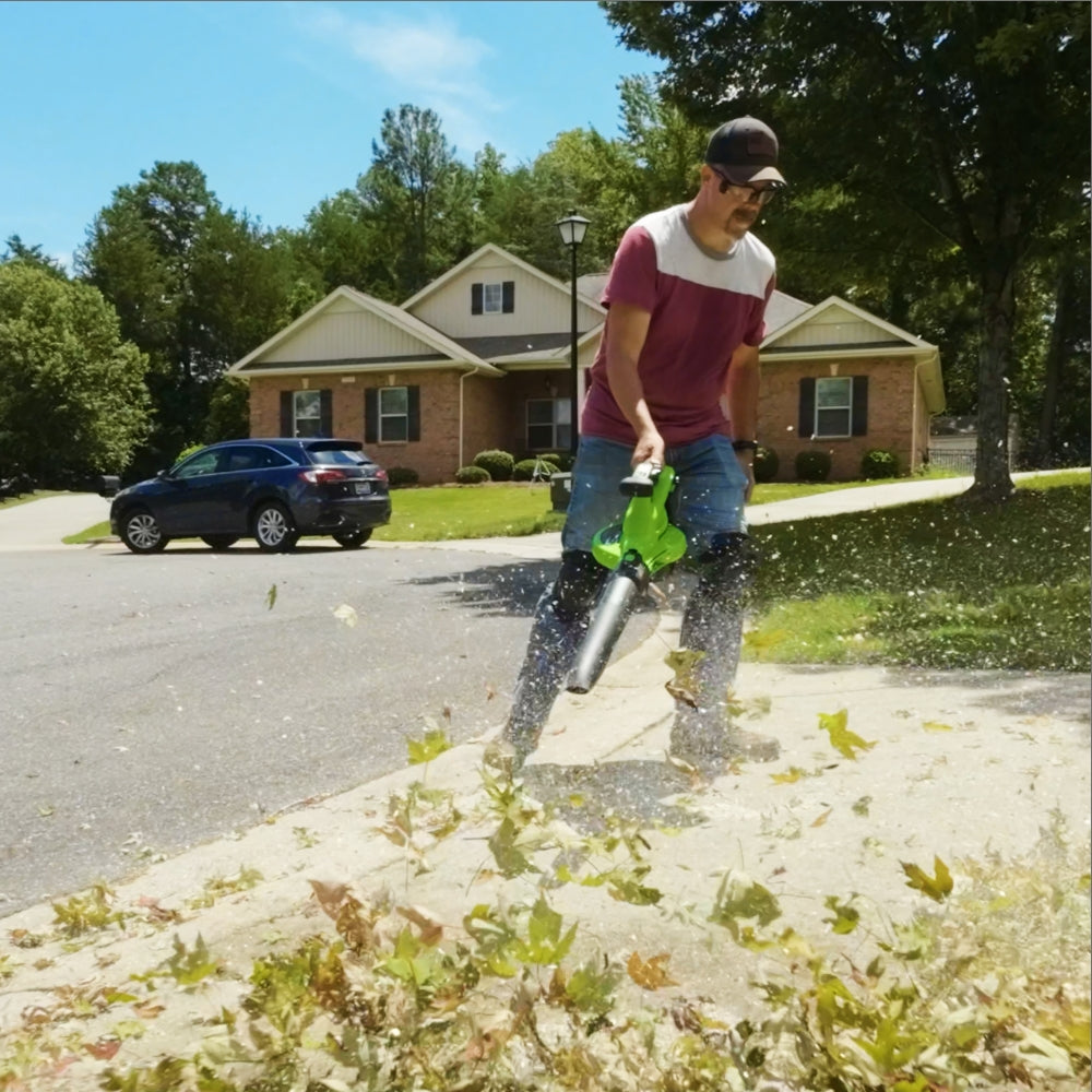 48V (24V x 2) Laubbläser / Laubsauger 386 km/h Gen. II - Ohne Akku