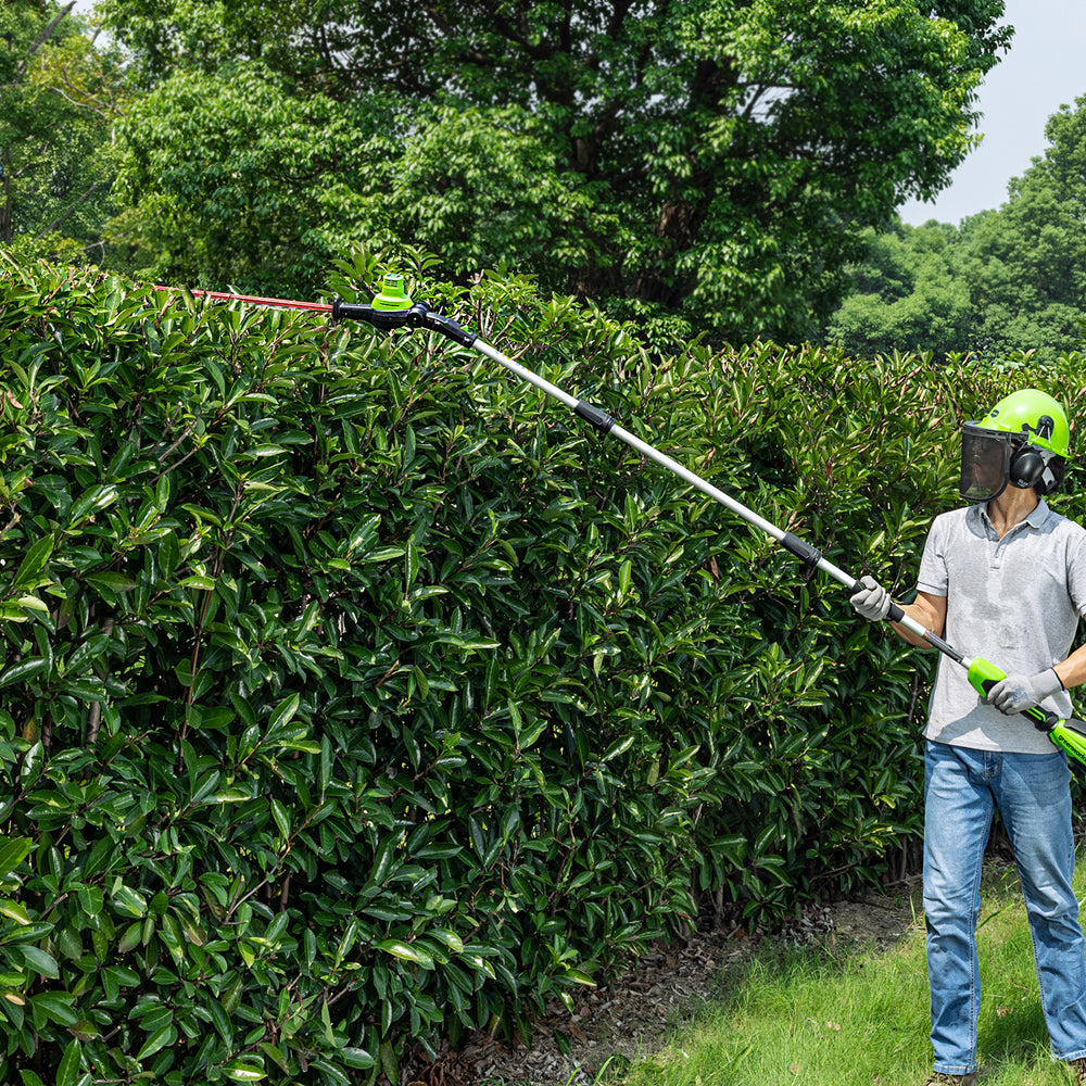 POWERALL 24V Stab-Heckenschere 51cm Gen. II - 2Ah Akku