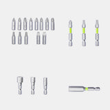 Impact Rated Schrauberbit-Set 20 Stück