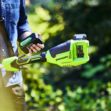 POWERALL 48V (24V x 2) Rasentrimmer 40cm - 2x 4Ah Akkus