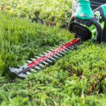 24V+24V Kombo-Set Rasenmäher 36cm + Heckenschere 61cm