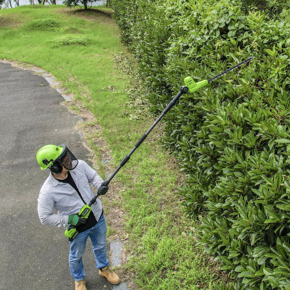 POWERALL 24V Stab-Heckenschere 51cm Gen. II - 2Ah Akku