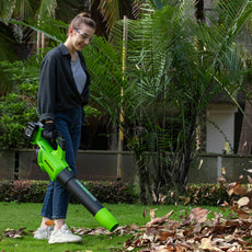 48V (24V x 2) Laubbläser 217 km/h - Ohne Akku