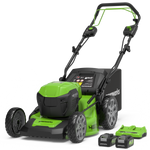 24V+24V Rasenmäher SP 46cm - 2x 4Ah Akkus