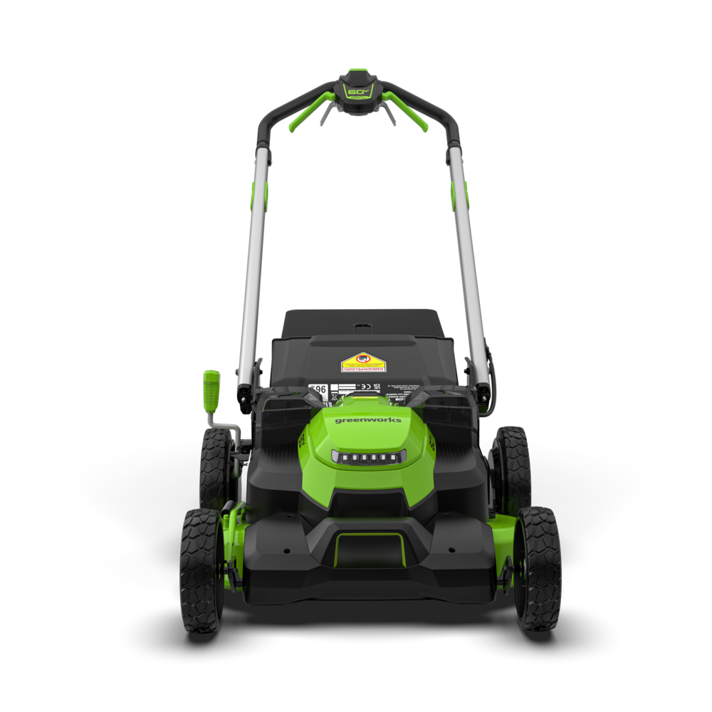 60V Rasenmäher 61cm mit Radantrieb - 2x 4Ah Akkus