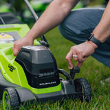 POWERALL 48V (24V x 2) Rasenmäher 36cm + 24V Rasentrimmer 25cm Gen. II Set