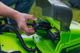 POWERALL 48V (24V x 2) Rasenmäher 51cm mit Radantrieb - 2x 6Ah Akkus