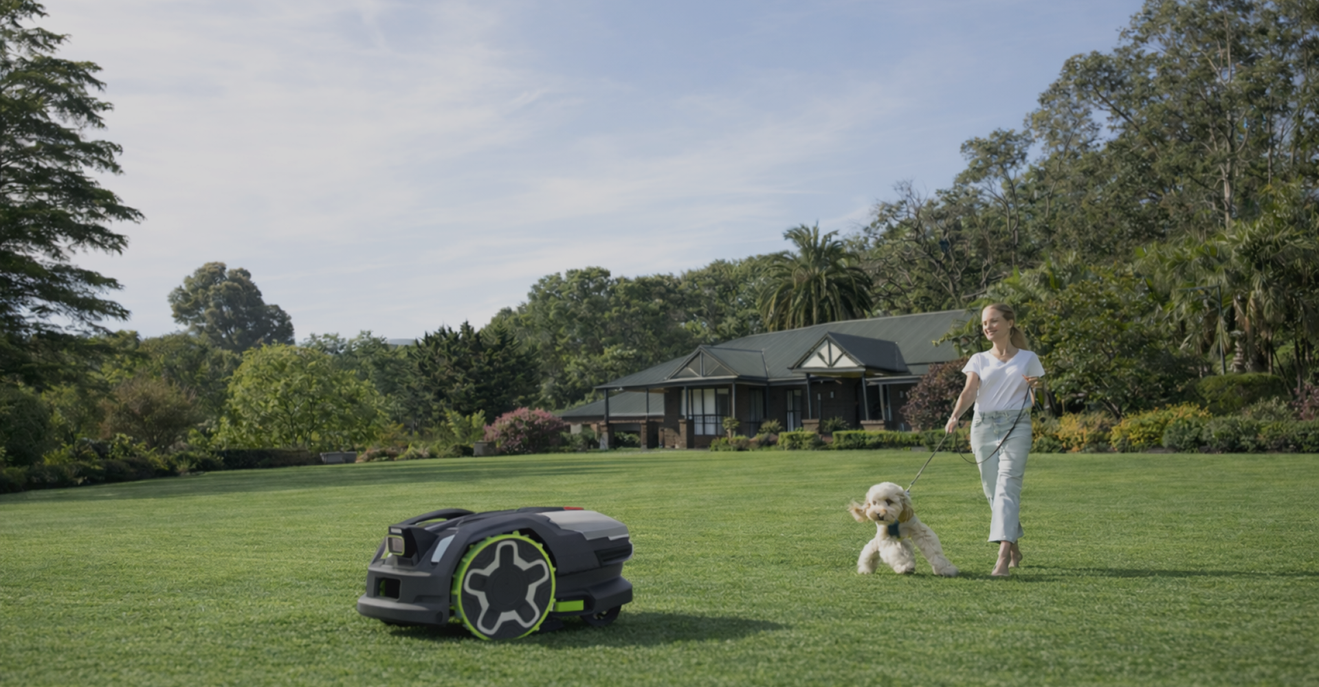 Innovative Technik für entspannte Gartenpflege.