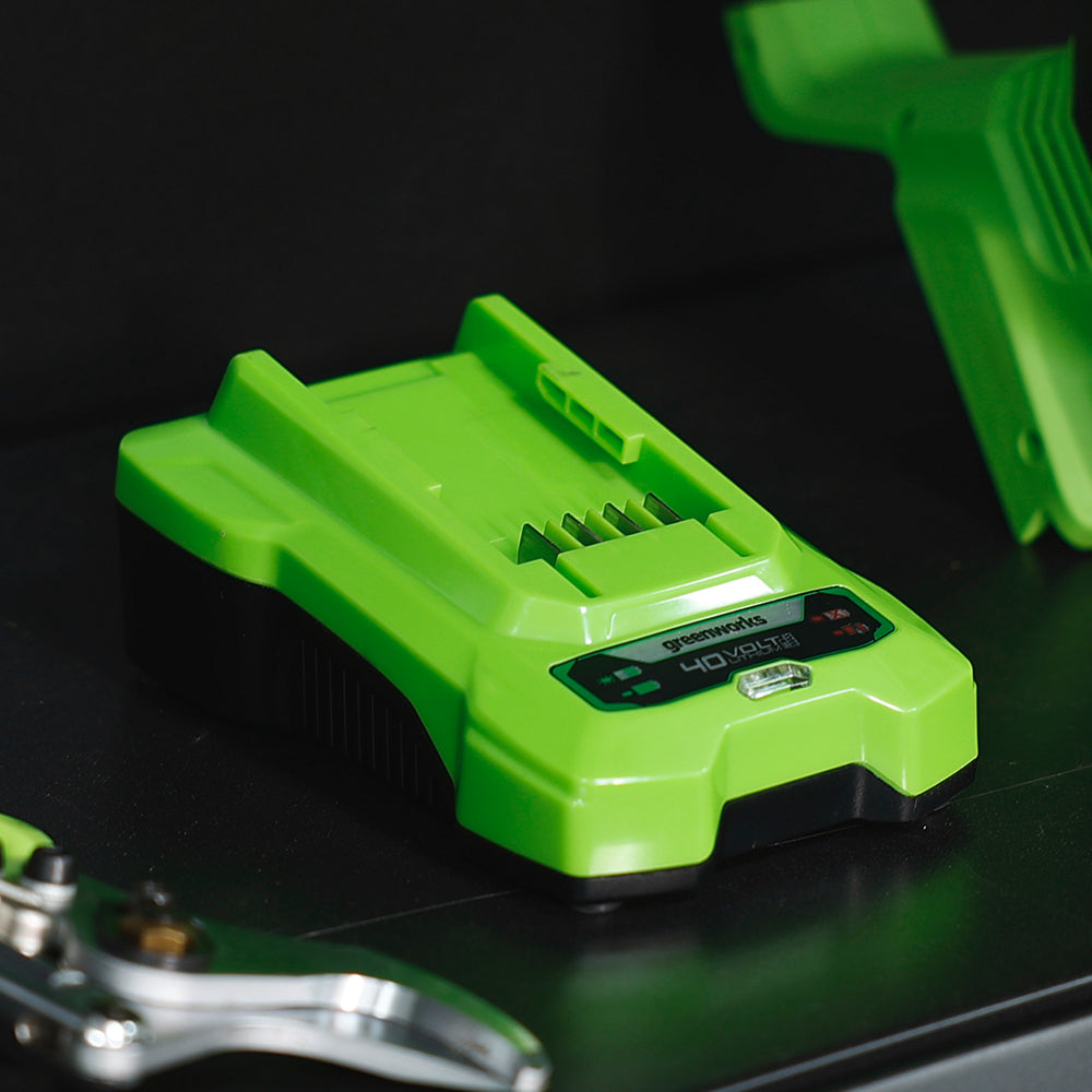 Greenworks G40C 40 V accu lader - B.V Greenworks G40C 40 V accu lader - B.V