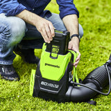 60V Rucksack-Laubbläser - Ohne Akku