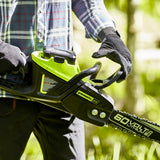 60V Kettensäge 40cm - 4Ah Akku