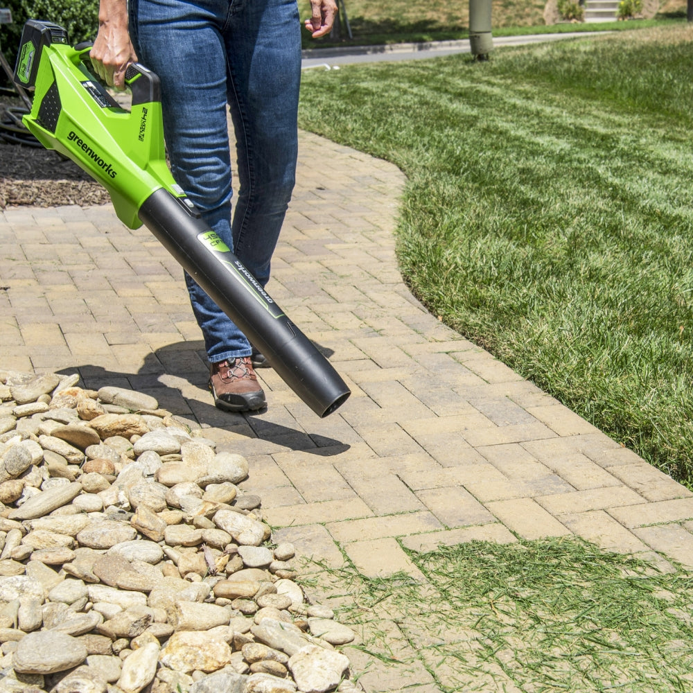 24V Laubbläser 177 km/h - 4Ah Akku