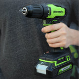 POWERALL 24V Akkuschrauber + Stichsäge + Poliermaschine Set