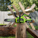 POWERALL 24V Kettensäge 25cm - 2Ah Akku