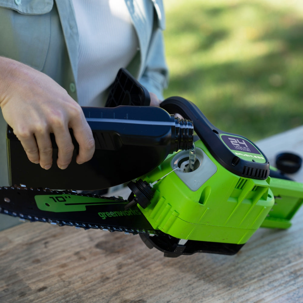 POWERALL 24V Kettensäge 25cm - 2Ah Akku