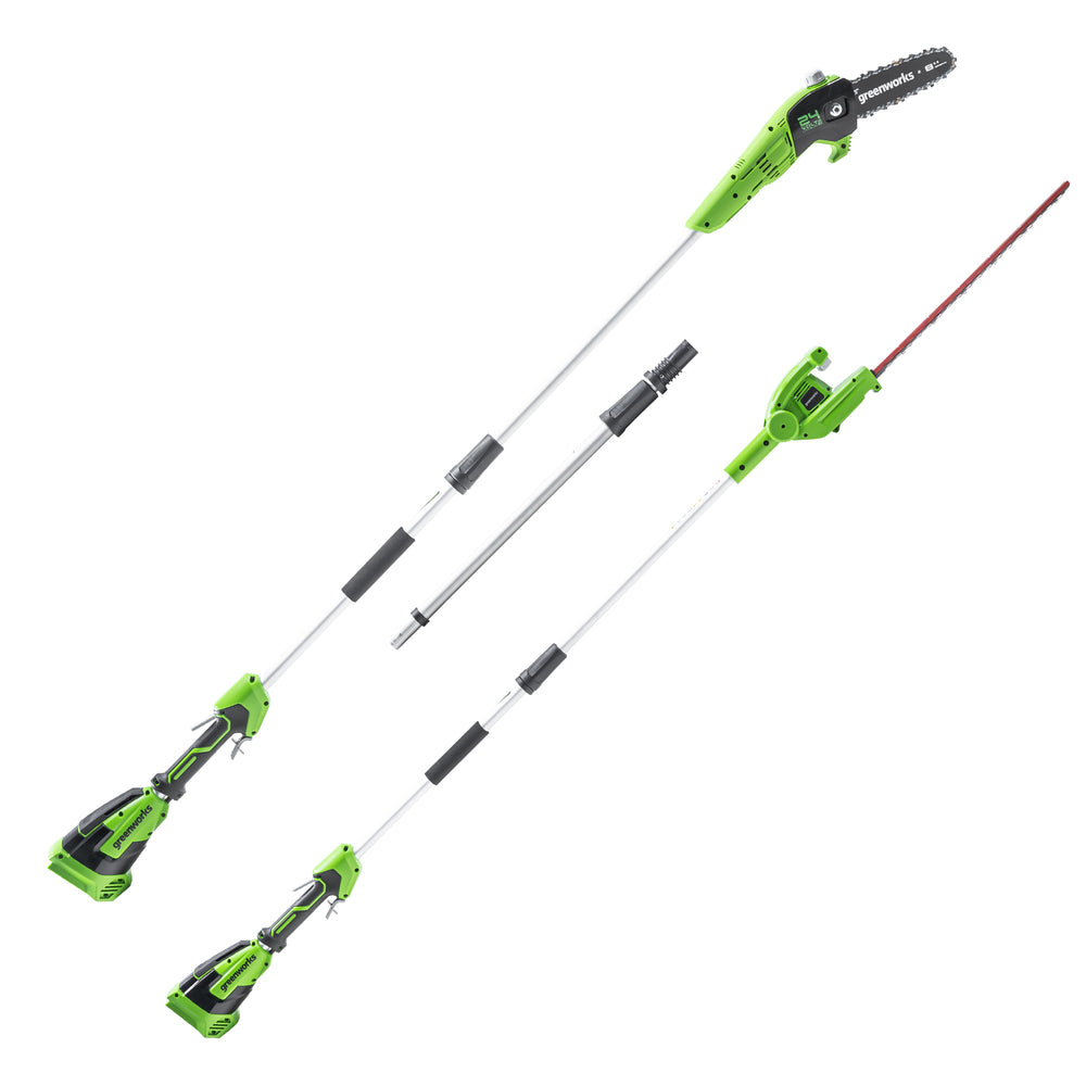 POWERALL 24V Hochentaster & Stab-Heckenschere Gen. II - Ohne Akku
