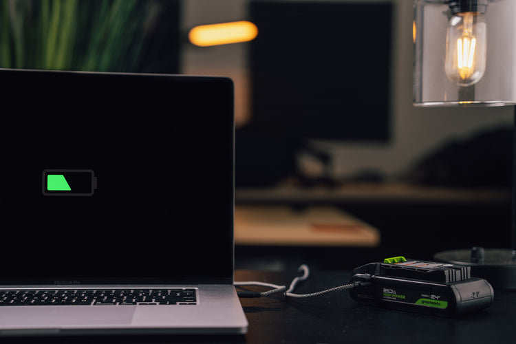 POWERALL 24V Starter Kit 2x 2Ah USB-C Akkus + 65W Ladegerät