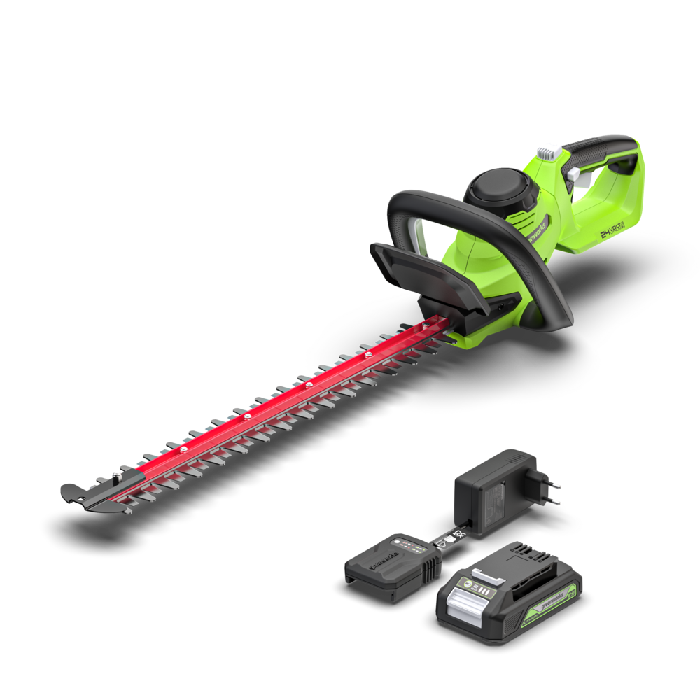 POWERALL 24V Heckenschere 56cm – 2Ah Akku