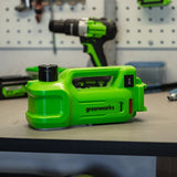 POWERALL 24V Reifenwechsel-Set - Wagenheber + Schlagschrauber 400 Nm