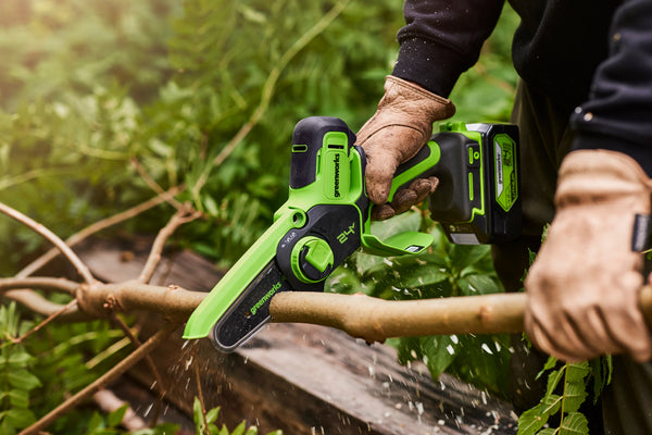 POWERALL 24V Mini-Kettensäge 10cm - Ohne Akku