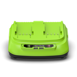 40V Dual-Slot-Schnellladegerät 8A