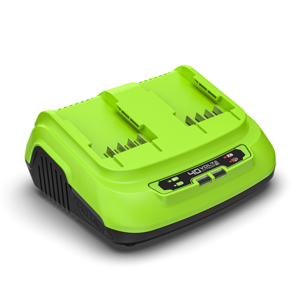 40V Dual-Slot-Schnellladegerät 8A