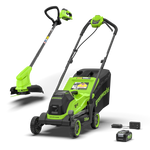24V Rasenmäher 33cm + Rasentrimmer 25cm Gen. II Set