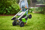 24V+24V Rasenmäher SP 46cm mit 4x 4Ah Akkus