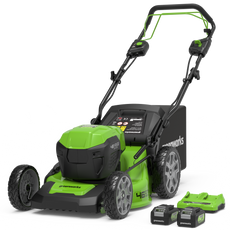 24V+24V Rasenmäher SP 46cm - 2x 4Ah Akkus