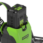 60V Rucksack-Laubbläser - 4Ah Akku
