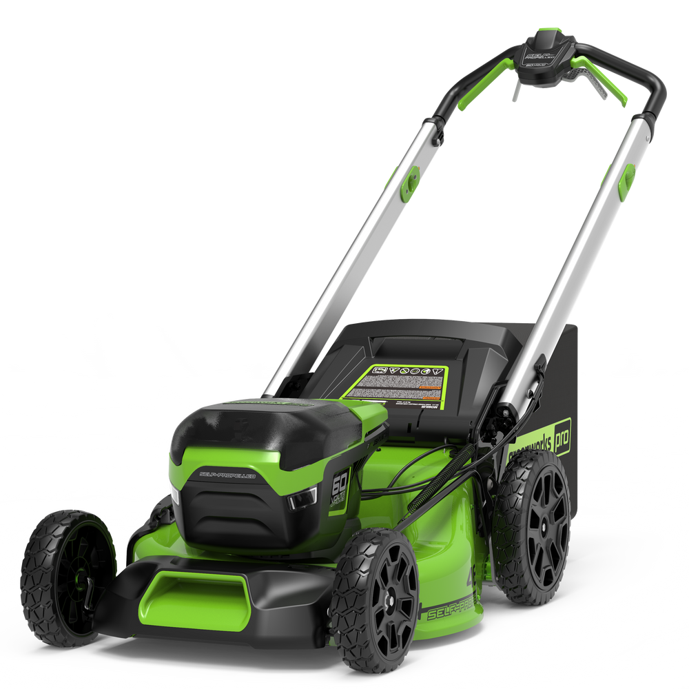 60 V Akku Rasenmaher 46 cm selbstfahrend Greenworks