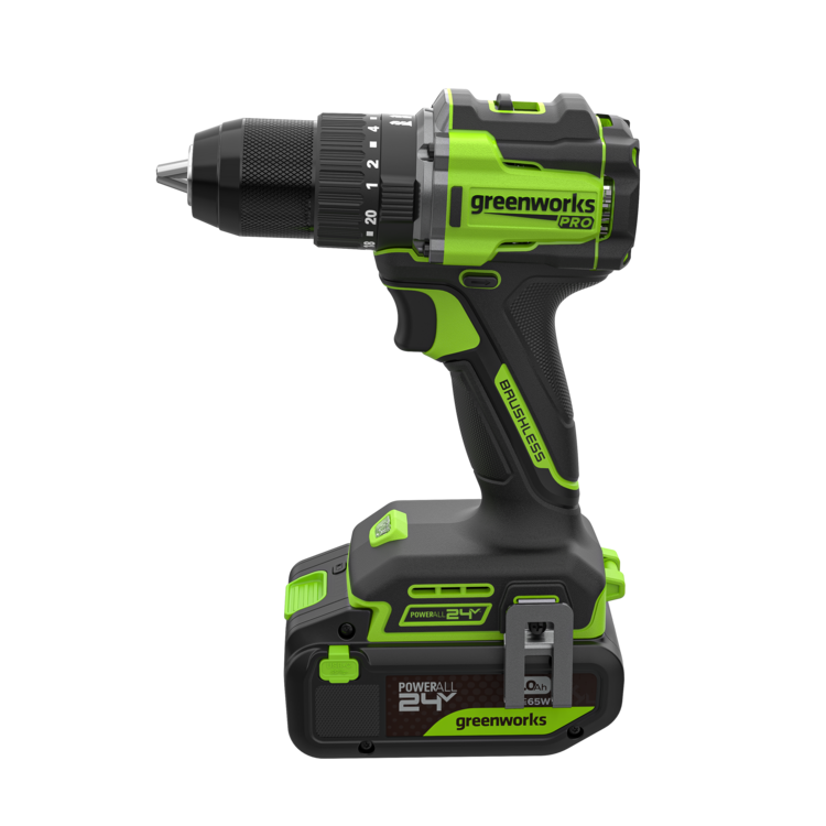 POWERALL 24V PRO Schlagbohrmaschine 60Nm - 2 Akkus