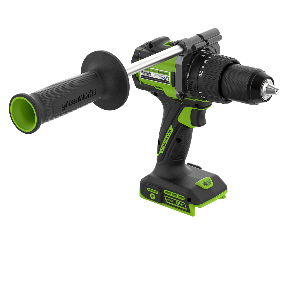 POWERALL 24V PRO Schlagbohrmaschine 95Nm - Ohne Akku